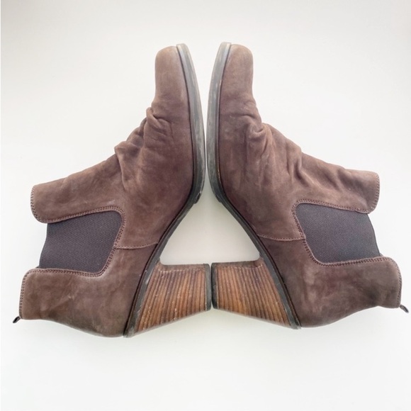 PAUL GREEN Leather Jano Western Style Ankle Booties - Picture 3 of 9